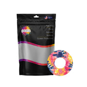 Peelz Summer Tie Dye Freestyle Libre 2 Patch Tape - Pump Peelz Patch Medical Tape