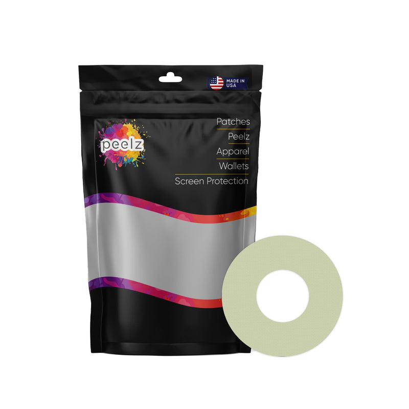 Peelz Solid Color Tea Freestyle Libre 2 Patch Tape - Pump Peelz Patch Medical Tape
