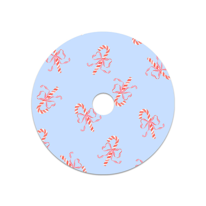 Peelz Candy Cane Lane Freestyle Libre 2 Sticker - Pump Peelz Peelz/Stickers