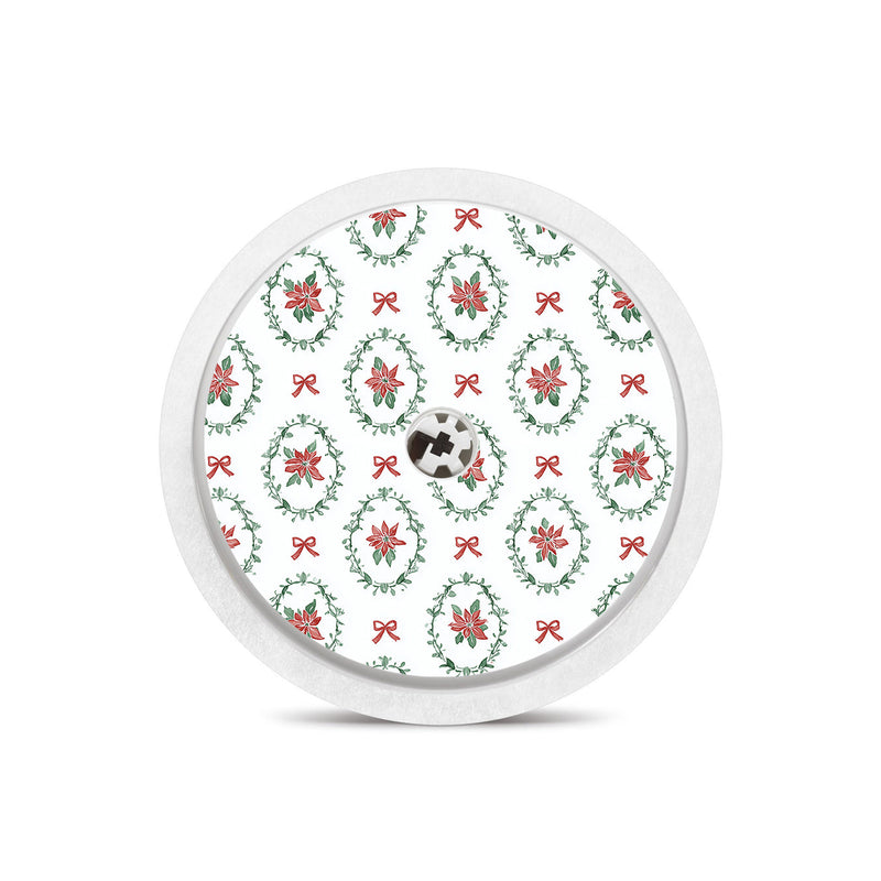 Peelz Poinsettia Parade Freestyle Libre 2 Sticker - Pump Peelz Peelz/Stickers