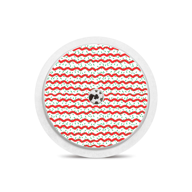 Peelz Christmas Icing Freestyle Libre 2 Sticker - Pump Peelz Peelz/Stickers