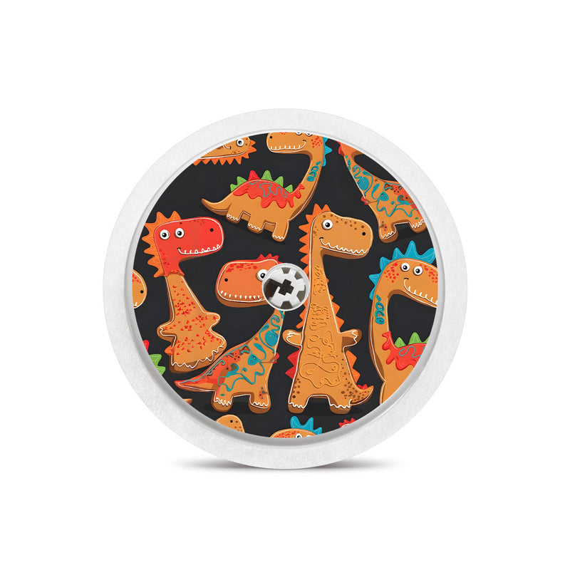 Peelz Jurassic Gingerbread Freestyle Libre 2 Sticker - Pump Peelz Peelz/Stickers