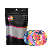 Peelz Tie Dye Variety Pack Freestyle Libre 2 Patch Tape - Pump Peelz Patch Medical Tape