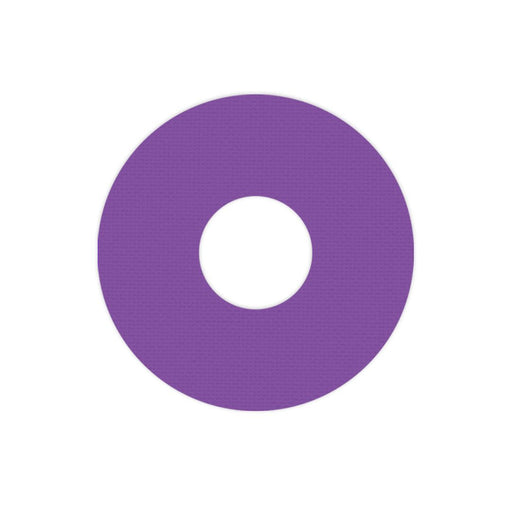 Peelz Solid Color Purple FreeStyle Libre 3 Plus & Lingo  Patch Tape - Pump Peelz Patch Medical Tape