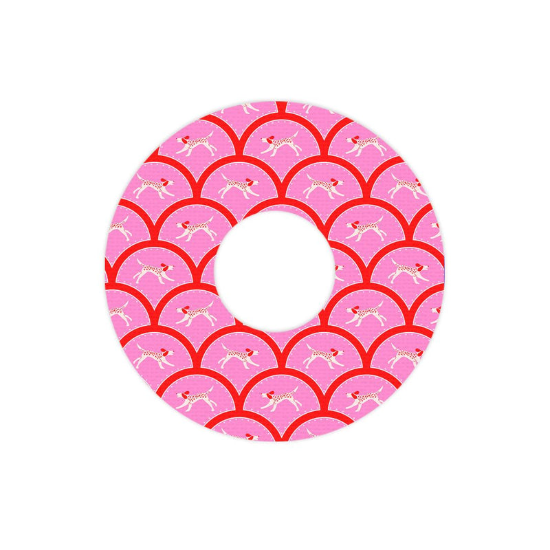 Peelz Puppy Love FreeStyle Libre 3 Plus & Lingo  Patch Tape - Pump Peelz Patch Medical Tape