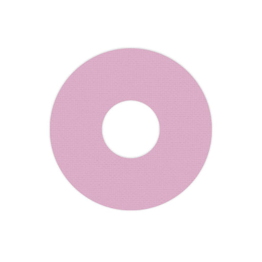 Peelz Solid Color Rose FreeStyle Libre 3 Plus & Lingo  Patch Tape - Pump Peelz Patch Medical Tape