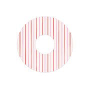 Peelz Peppermint Stripes FreeStyle Libre 3 Plus & Lingo  Patch Tape - Pump Peelz Patch Medical Tape