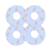 Peelz Candy Cane Lane FreeStyle Libre 3 Plus & Lingo  Patch Tape - Pump Peelz Patch Medical Tape