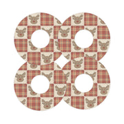 Peelz Rustic Reindeer FreeStyle Libre 3 Plus & Lingo  Patch Tape - Pump Peelz Patch Medical Tape