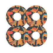 Peelz Jurassic Gingerbread FreeStyle Libre 3 Plus & Lingo  Patch Tape - Pump Peelz Patch Medical Tape