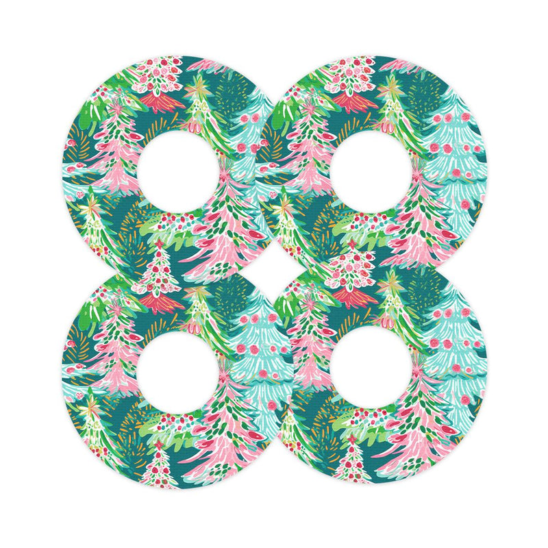 Peelz Festive Forest FreeStyle Libre 3 Plus & Lingo  Patch Tape - Pump Peelz Patch Medical Tape
