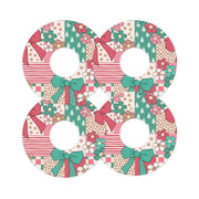 Peelz Merry Coquette FreeStyle Libre 3 Plus & Lingo  Patch Tape - Pump Peelz Patch Medical Tape