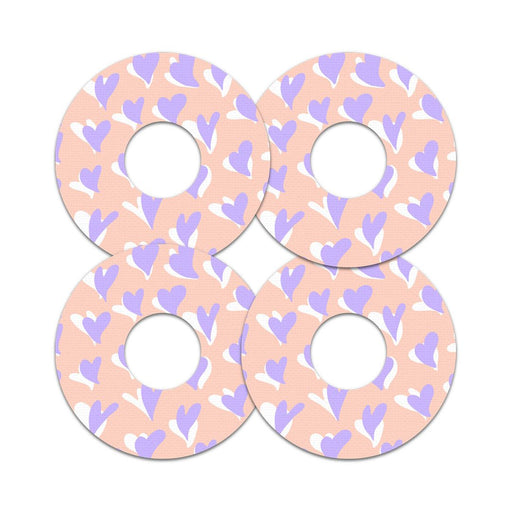 Peelz Lavender Love FreeStyle Libre 3 Plus & Lingo  Patch Tape - Pump Peelz Patch Medical Tape