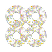 Peelz Rainbow Blooms FreeStyle Libre 3 Plus & Lingo  Patch Tape - Pump Peelz Patch Medical Tape