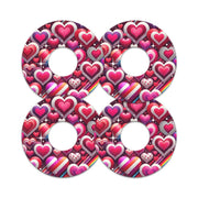 Peelz Sparkly Hearts FreeStyle Libre 3 Plus & Lingo  Patch Tape - Pump Peelz Patch Medical Tape
