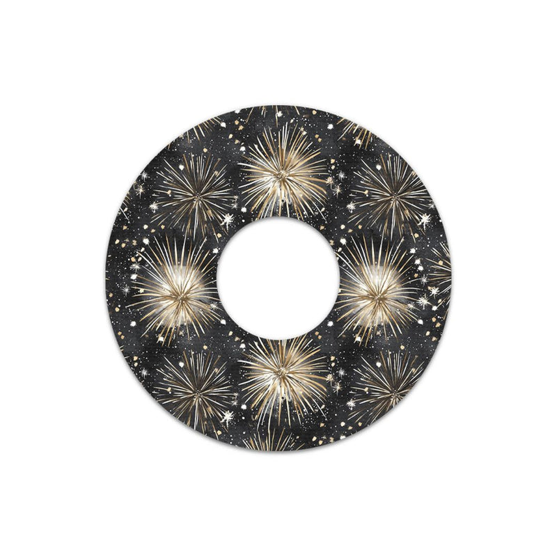 Peelz Fireworks FreeStyle Libre 3 Plus & Lingo  Patch Tape - Pump Peelz Patch Medical Tape