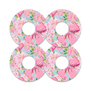 Peelz Blossom Bows FreeStyle Libre 3 Plus & Lingo  Patch Tape - Pump Peelz Patch Medical Tape