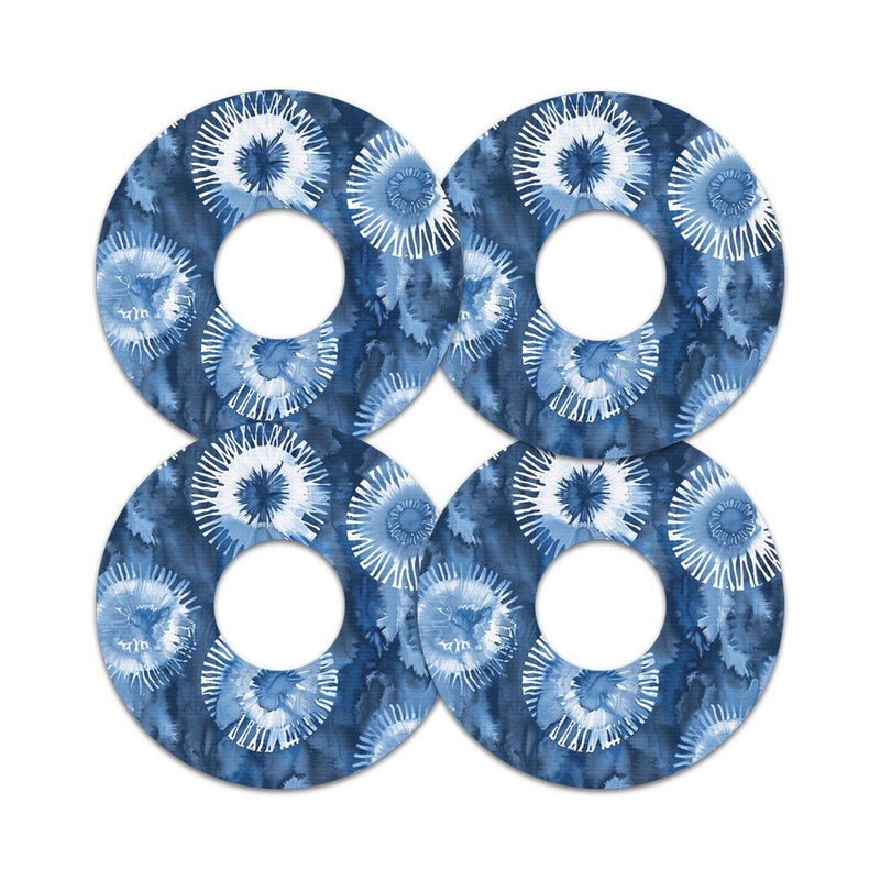 Peelz Monochrome Blue Tie Dye FreeStyle Libre 3 Plus & Lingo  Patch Tape - Pump Peelz Patch Medical Tape