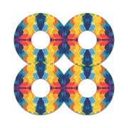 Peelz Bright Tie Dye FreeStyle Libre 3 Plus & Lingo  Patch Tape - Pump Peelz Patch Medical Tape