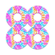 Peelz Neon Tie Dye FreeStyle Libre 3 Plus & Lingo  Patch Tape - Pump Peelz Patch Medical Tape