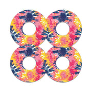 Peelz Summer Tie Dye FreeStyle Libre 3 Plus & Lingo  Patch Tape - Pump Peelz Patch Medical Tape