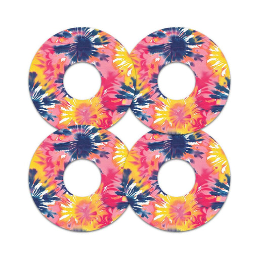 Peelz Summer Tie Dye FreeStyle Libre 3 Plus & Lingo  Patch Tape - Pump Peelz Patch Medical Tape