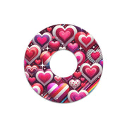 Peelz Sparkly Hearts FreeStyle Libre 3 Plus & Lingo  Patch Tape - Pump Peelz Patch Medical Tape