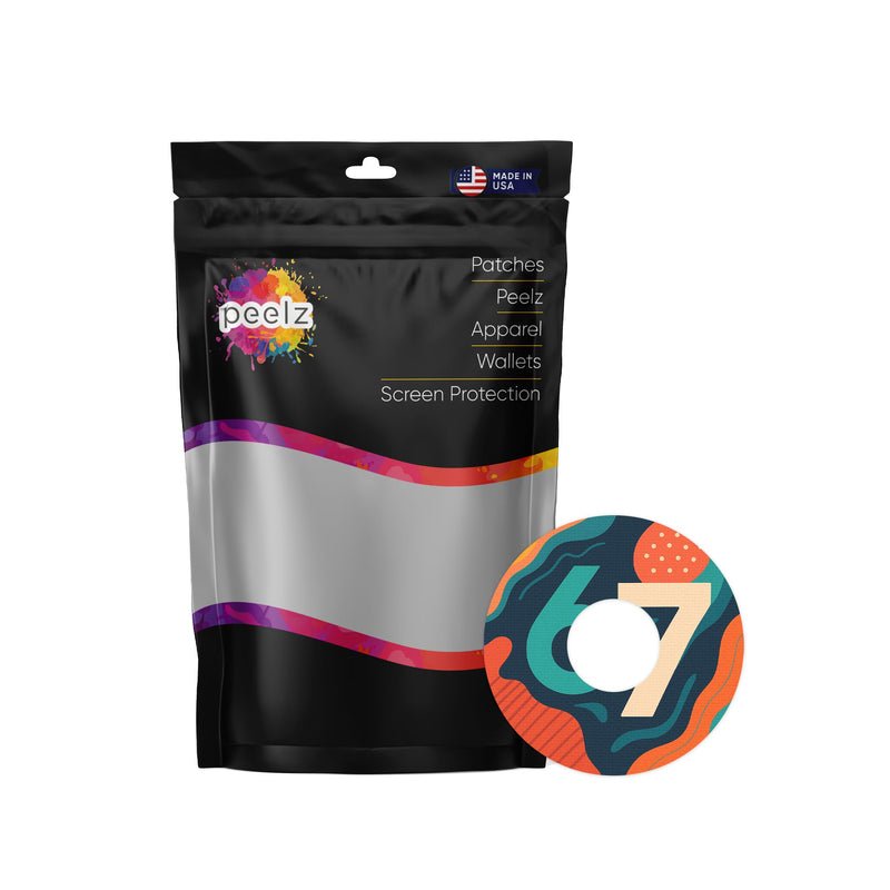 Peelz 6/7 FreeStyle Libre 3 Plus & Lingo  Patch Tape - Pump Peelz Patch Medical Tape
