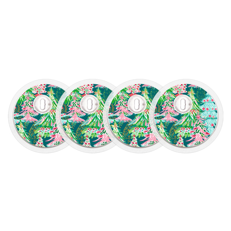 Peelz Festive Forest FreeStyle Libre 3 Plus & Lingo  Sensor Sticker - Pump Peelz Peelz/Stickers