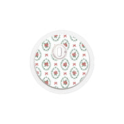 Peelz Poinsettia Parade FreeStyle Libre 3 Plus & Lingo  Sensor Sticker - Pump Peelz Peelz/Stickers