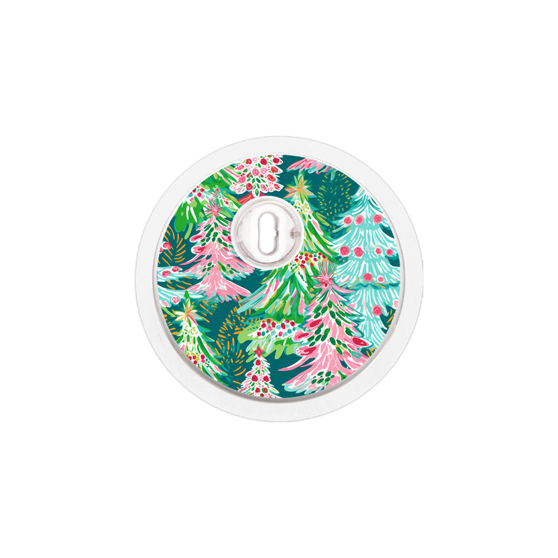 Peelz Festive Forest FreeStyle Libre 3 Plus & Lingo  Sensor Sticker - Pump Peelz Peelz/Stickers