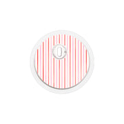 Peelz Peppermint Stripes FreeStyle Libre 3 Plus & Lingo  Sensor Sticker - Pump Peelz Peelz/Stickers