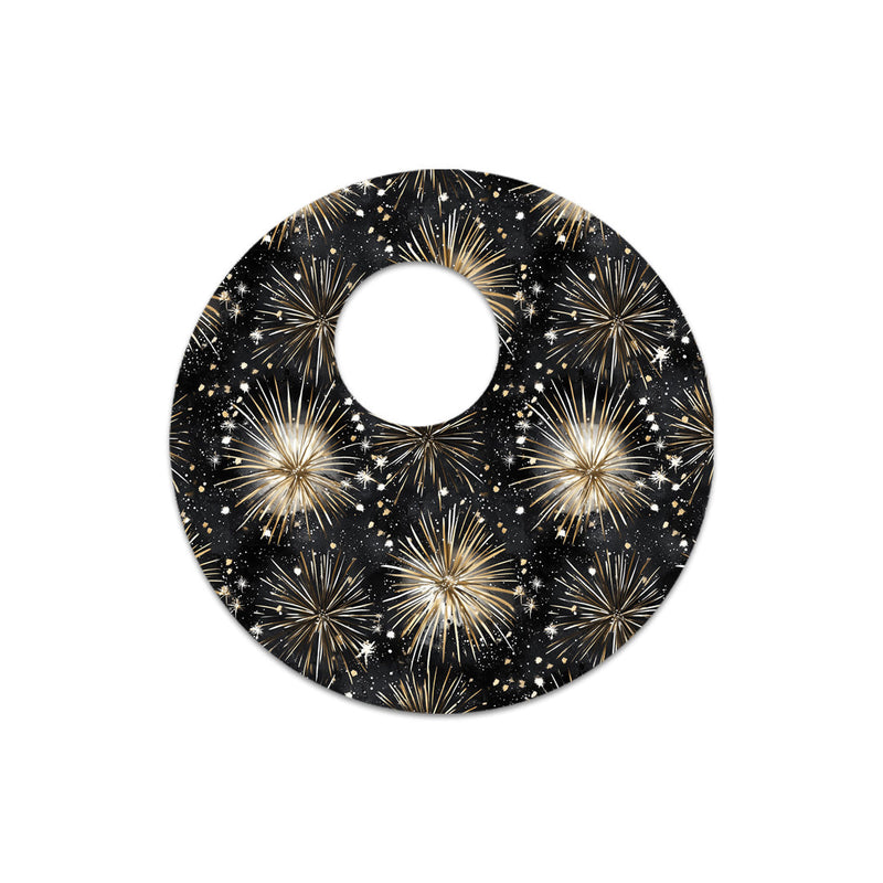 Peelz Fireworks Sticker Designed for the FreeStyle Libre 3 Plus & Lingo  Sensor Peelz/Stickers