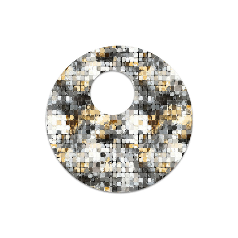 Peelz Champagne Glow Sticker Designed for the FreeStyle Libre 3 Plus & Lingo  Sensor Peelz/Stickers