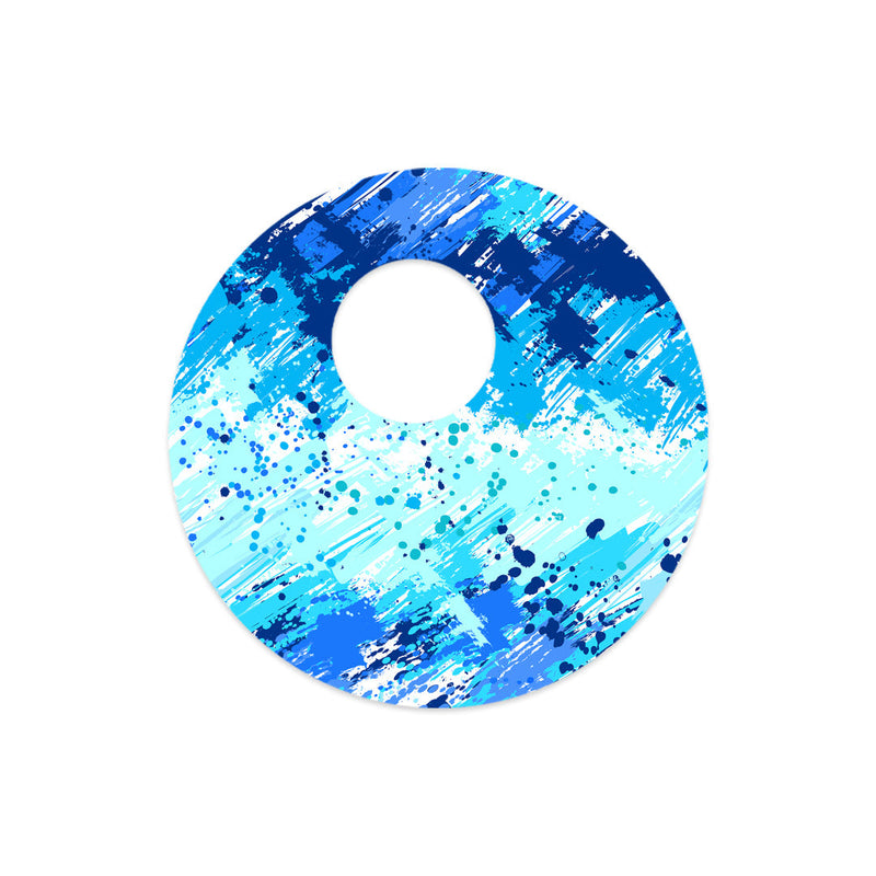 Peelz Beta Blue Sticker Designed for the FreeStyle Libre 3 Plus & Lingo  Sensor Peelz/Stickers