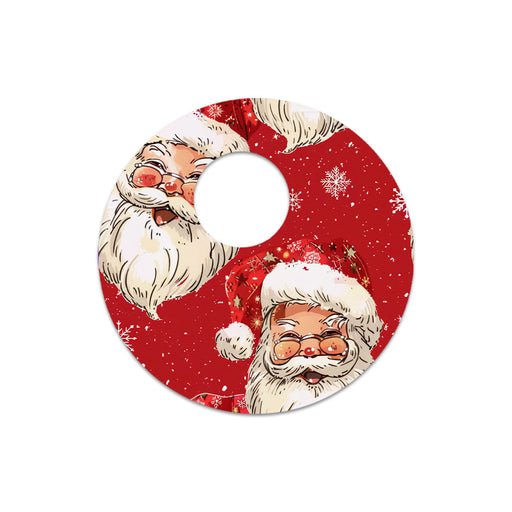 Peelz Jolly Old Saint Nick FreeStyle Libre 3 Plus & Lingo  Sensor Sticker - Pump Peelz Peelz/Stickers