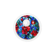 Peelz Crimson Blooms Sticker Designed for the FreeStyle Libre 3 Plus & Lingo  Sensor Peelz/Stickers