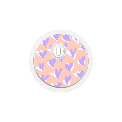 Peelz Lavender Love Sticker Designed for the FreeStyle Libre 3 Plus & Lingo  Sensor Peelz/Stickers