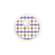 Peelz Spring Plaid Sticker Designed for the FreeStyle Libre 3 Plus & Lingo  Sensor Peelz/Stickers