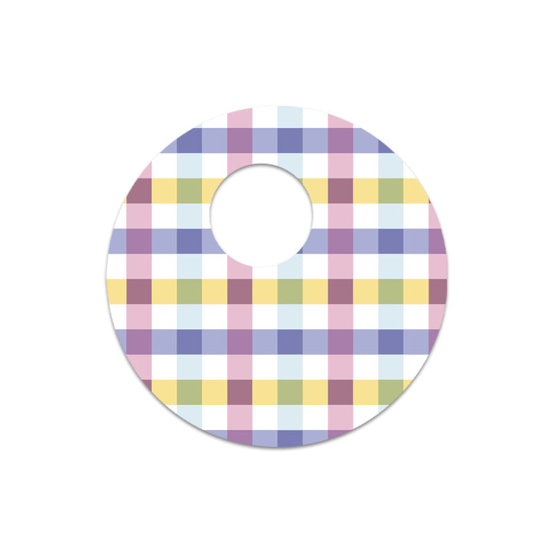 Peelz Spring Plaid Sticker Designed for the FreeStyle Libre 3 Plus & Lingo  Sensor Peelz/Stickers