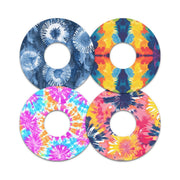 Peelz Tie Dye Variety Pack FreeStyle Libre 3 Plus & Lingo  Patch Tape - Pump Peelz Patch Medical Tape