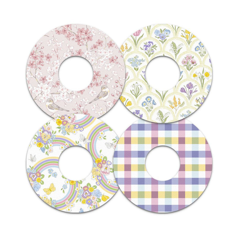 Peelz Spring Variety Pack FreeStyle Libre 3 Plus & Lingo  Patch Tape - Pump Peelz Patch Medical Tape