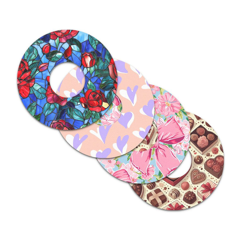 Peelz Valentine Variety Pack FreeStyle Libre 3 Plus & Lingo  Patch Tape - Pump Peelz Patch Medical Tape