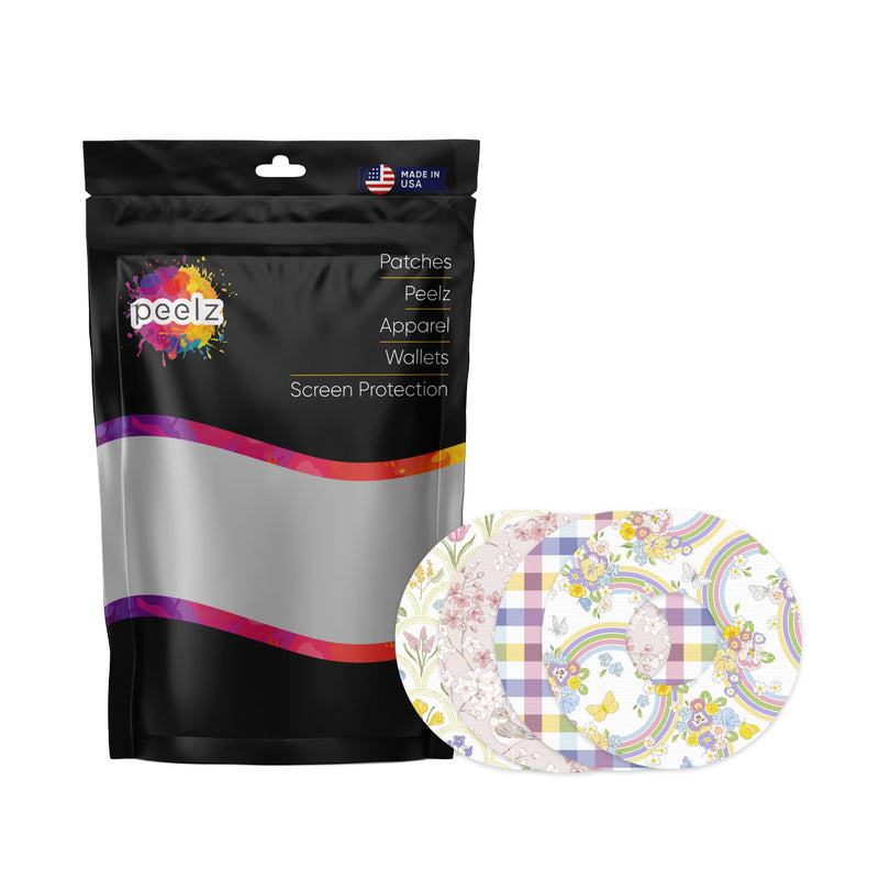 Peelz Spring Variety Pack FreeStyle Libre 3 Plus & Lingo  Patch Tape - Pump Peelz Patch Medical Tape