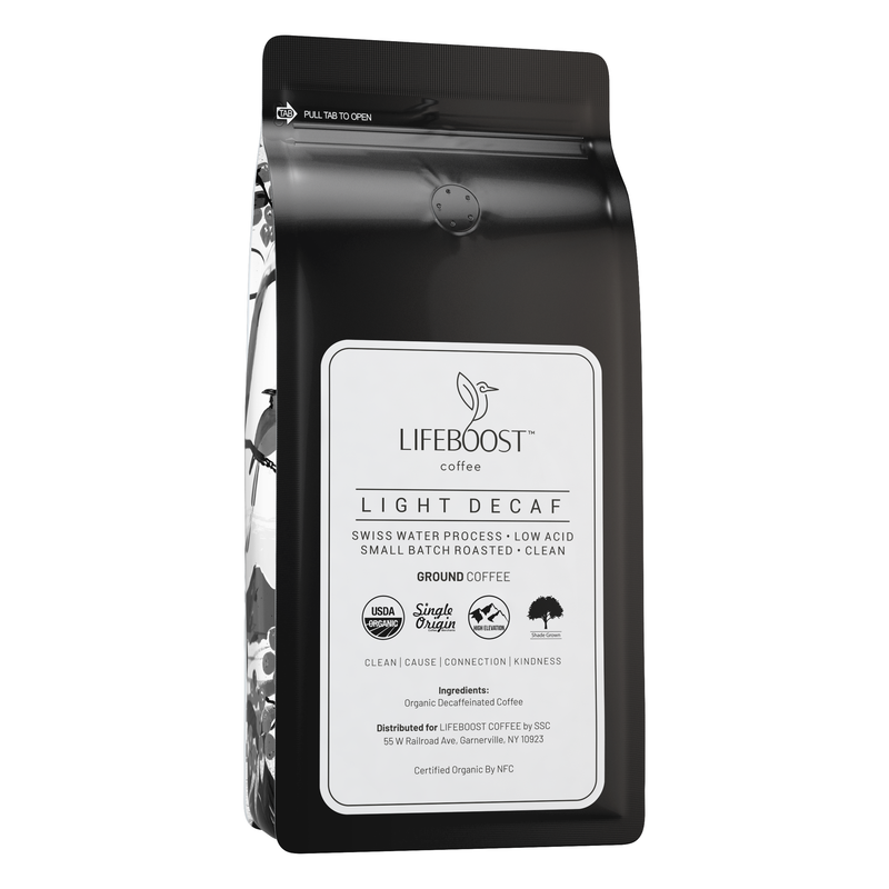 Lifeboost Coffee Light Decaf Decaf Roast