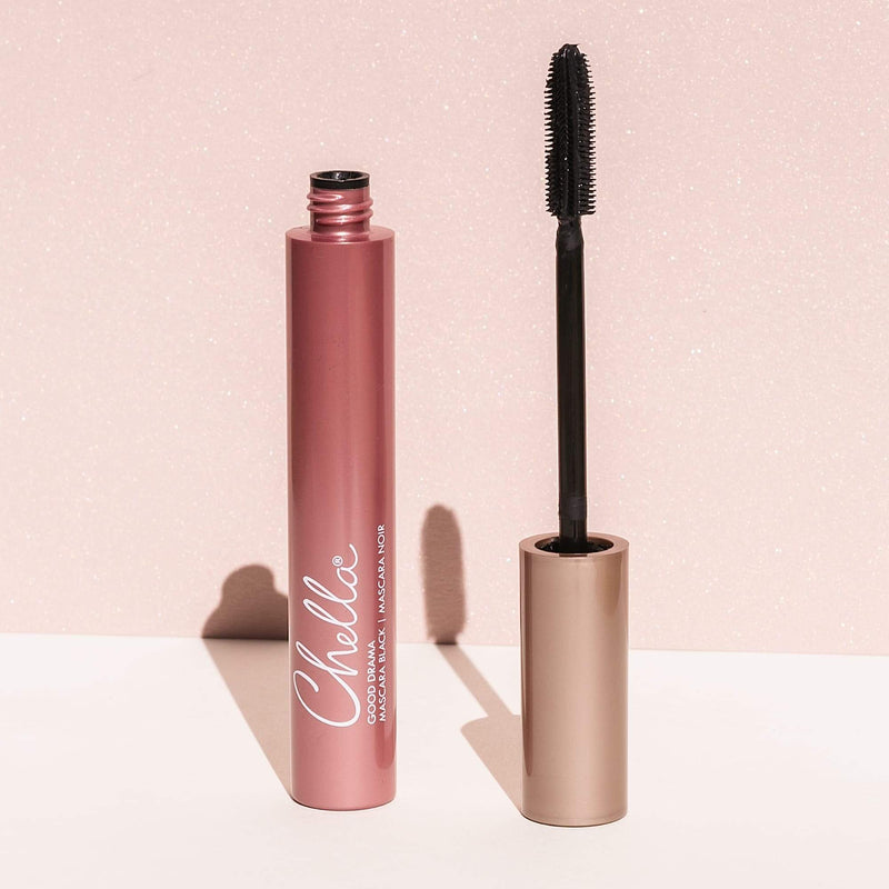 Chella good drama mascara Brow & Eye Misty Rose Black,Brown,Blue,Burgundy