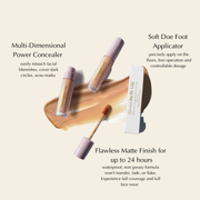EpiLynx Flawless Matte Concealer – Vegan, Gluten-Free, Full Coverage & Long-Wearing foundation