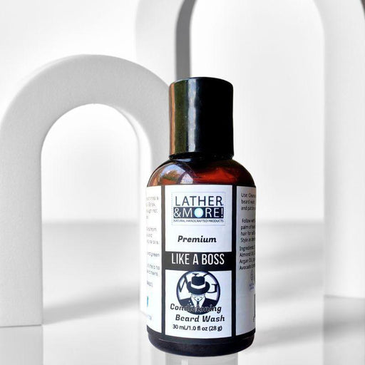 Lather and More! Conditioning Beard Wash Shampoo