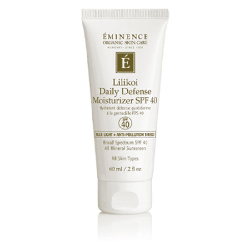 Nava Beauty EMINENCE Lilikoi Daily Defense Moisturizer SPF 40 2 OZ White Smoke