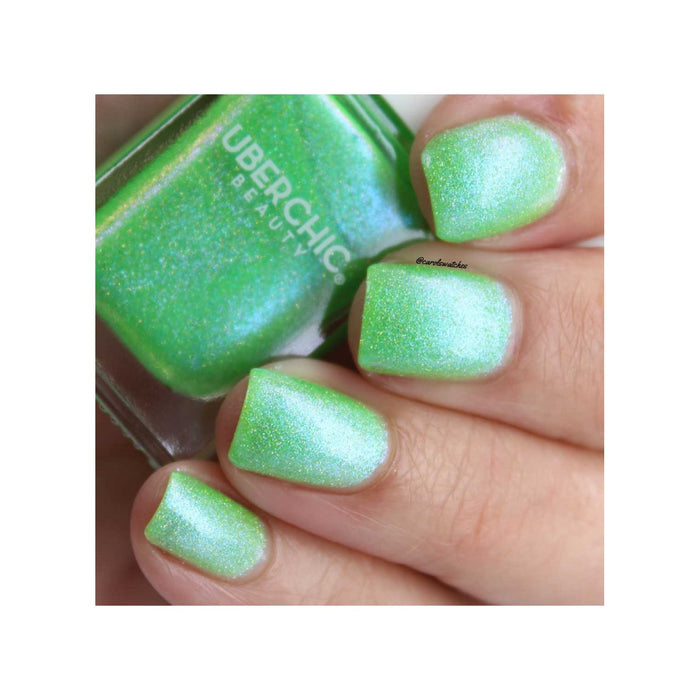 Uberchic Beauty Lime In The Coconut   Holographic Polish